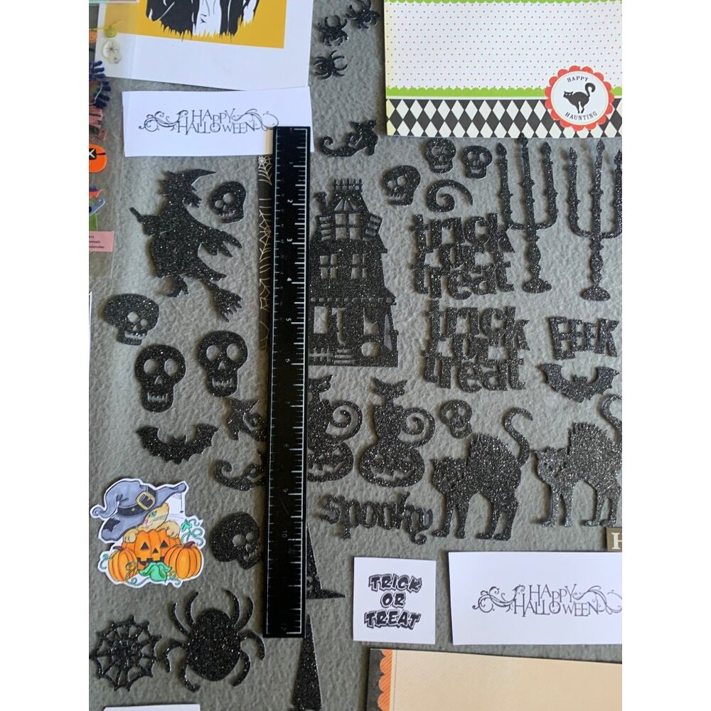 Halloween Scrapbooking & Craft Supplies Lot - Picture 6 of 11